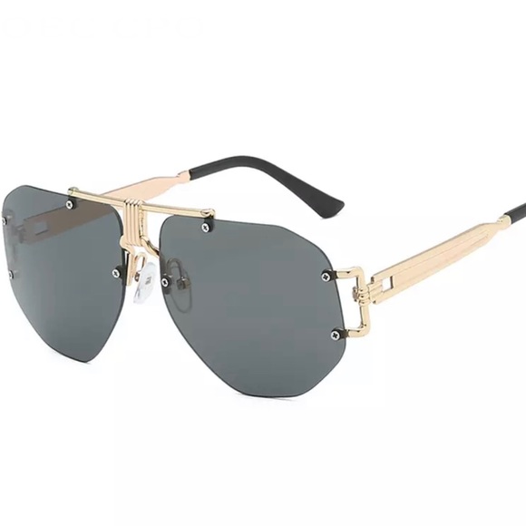 Accessories - Unisex Luxury Classy Rimless Sunglass